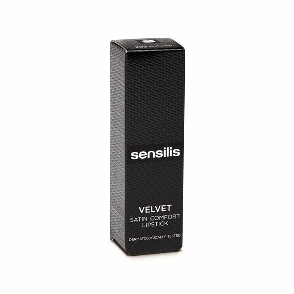 Rouge à lèvres hydratant Sensilis Velvet 202-Naturel Satiné (3,5 ml) Beauté, Maquillage Sensilis   