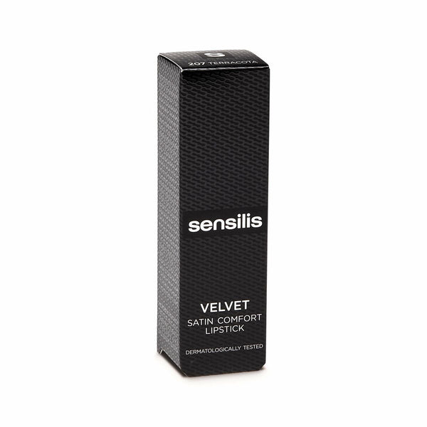 Rouge à lèvres hydratant Sensilis Velvet 207-Terracota Satiné (3,5 ml) Beauté, Maquillage Sensilis   