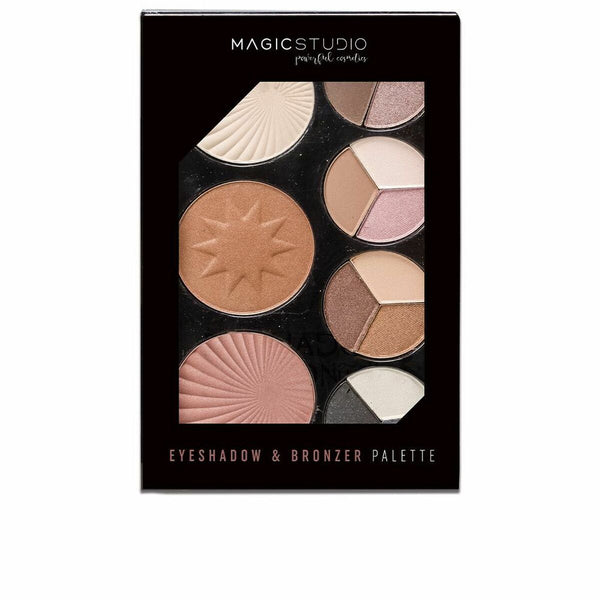 Palette d'ombres à paupières Magic Studio 250417 Bronzant 23 g Beauté, Maquillage Magic Studio   