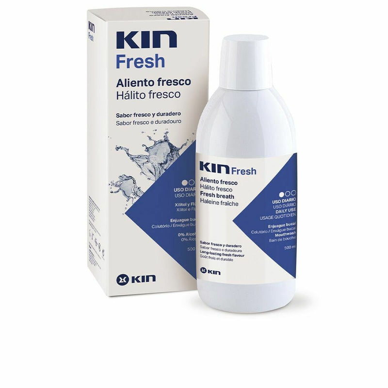 Bain de Bouche Kin Kin Fresh 500 ml Santé et toilette intime, Soins bucco-dentaires Kin   