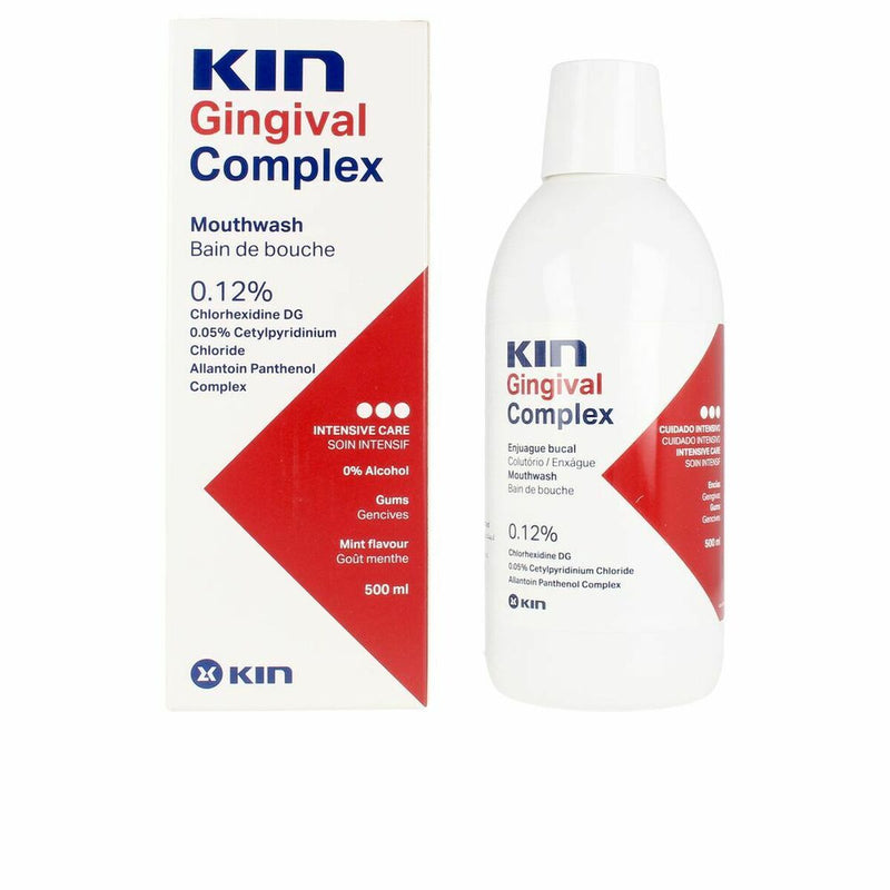 Bain de Bouche Kin Gingival Complex (500 ml) Santé et toilette intime, Soins bucco-dentaires Kin   