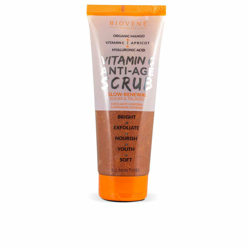 Gel exfoliant corporel Biovène Vitamin C Age Scrub Anti-âge Mangue Vitamine C 250 ml