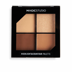 Poudre d'éclairage Magic Studio Highlight Countour 2,8 g Beauté, Maquillage Magic Studio   