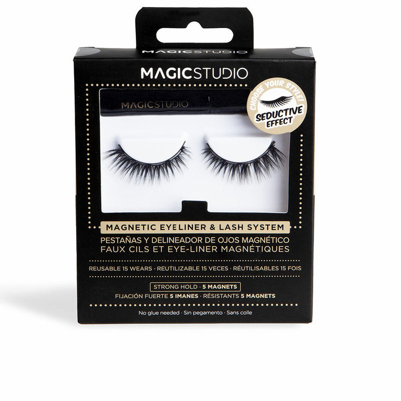 Lot de faux cils Magic Studio Seductive Magnétique 2 Pièces Beauté, Ustensiles et accessoires Magic Studio   