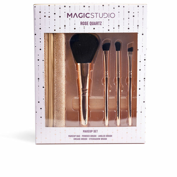 Kit de broche de maquillage IDC Institute ROSE QUARTZ 5 Pièces Beauté, Ustensiles et accessoires IDC Institute   