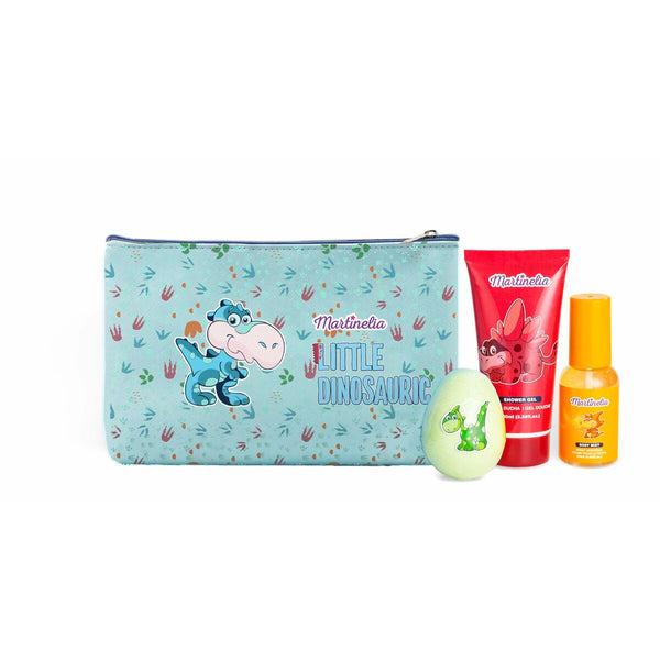 Ensemble de Bain Martinelia Little Dinosauric Enfant 4 Pièces Bébé, Hygiène et soins Martinelia   