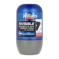 Déodorant Roll-On Invisible Williams (75 ml) Beauté, Bain et hygiène personnelle Williams   