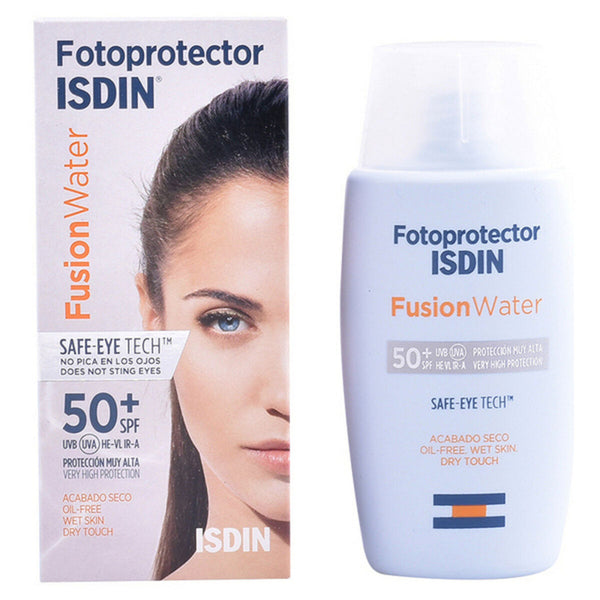 Écran solaire visage Isdin Fotoprotector Fusion Water Spf 50+ (Unisexe) (50 ml) Beauté, Soins de la peau Isdin   