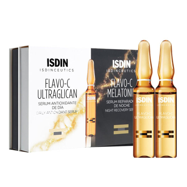 Sérum antioxydant Melatonin + Ultraglican Isdin Isdinceutics C (20 uds) 20 Pièces Beauté, Soins de la peau Isdin   