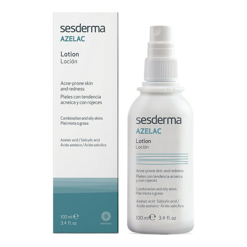 Traitement des Peaux Acnéiques Sesderma Azelac Lotion visage 100 ml Beauté, Soins de la peau Sesderma   