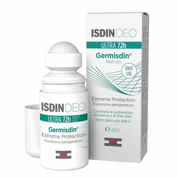 Déodorant Roll-On Isdin Germisdin Rx 72 heures Anti-transpirant 40 ml Beauté, Bain et hygiène personnelle Isdin   