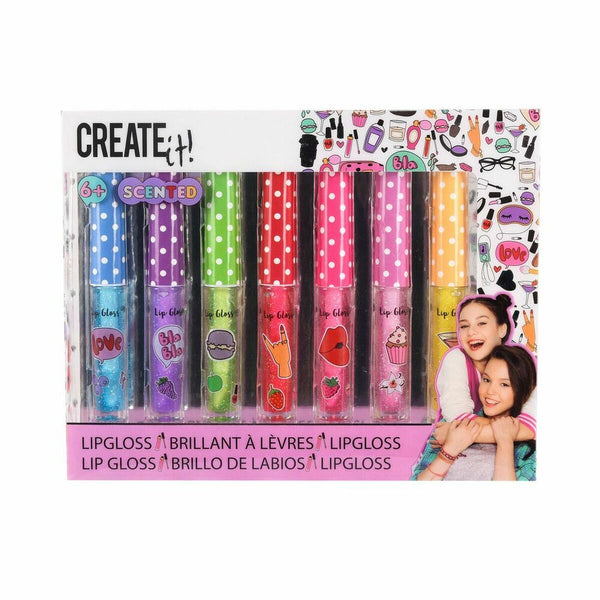 Brillant à lèvres Create It Scented Lot (7 pcs) Beauté, Maquillage Create It   