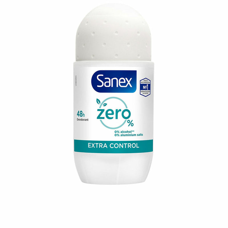 Déodorant Roll-On Sanex Zero Extra Control 48 heures 50 ml Beauté, Bain et hygiène personnelle Sanex   