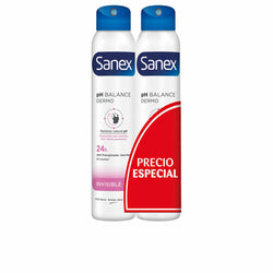 Spray déodorant Sanex Invisible 2 Unités 200 ml Beauté, Bain et hygiène personnelle Sanex   