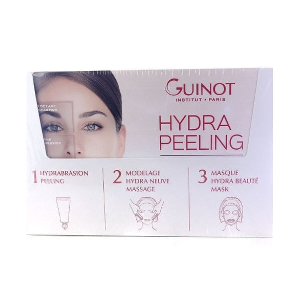 Set de Cosmétiques Femme Guinot Hydra Peeling 3 Pièces Beauté, Soins de la peau Guinot   