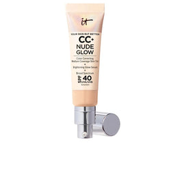 Base de Maquillage Crémeuse It Cosmetics CC+ Nude Glow Light Medium Spf 40 32 ml Beauté, Maquillage It Cosmetics   