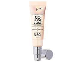 Base de Maquillage Crémeuse It Cosmetics CC+ Nude Glow Fair porcelain Spf 40 32 ml Beauté, Maquillage It Cosmetics   