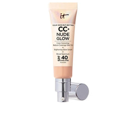 Base de Maquillage Crémeuse It Cosmetics CC+ Nude Glow neutral medium Spf 40 32 ml Beauté, Maquillage It Cosmetics   