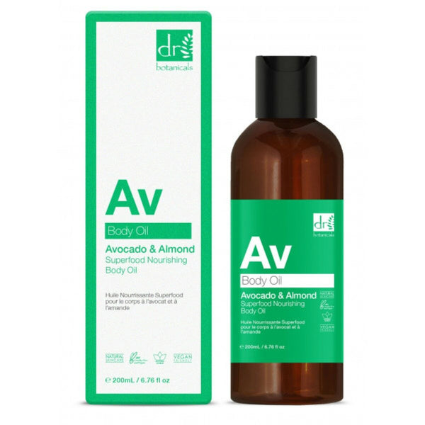 Huile corporelle Botanicals AV Superfood Avocat Amandes (200 ml) Beauté, Soins de la peau Botanicals   