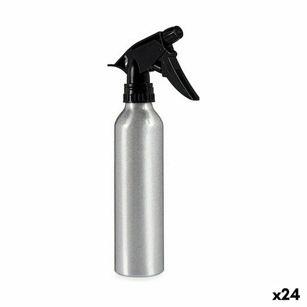 Bouteille Pulvérisatrice Noir Argenté Aluminium 300 ml (24 Unités) Beauté, Soins des cheveux Berilo   