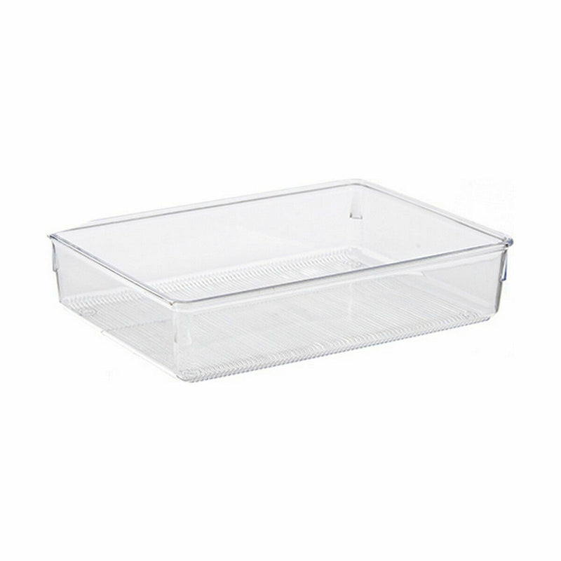 Organiseur de Tiroirs Polyvalents Transparent Plastique 24 x 5,5 x 15,8 cm (36 Unités) Maison et cuisine, Bain BigBuy Home   