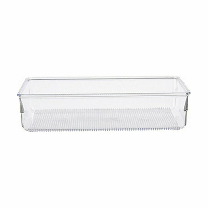 Organiseur de Tiroirs Polyvalents Transparent Plastique 24 x 5,5 x 15,8 cm (36 Unités) Maison et cuisine, Bain BigBuy Home   