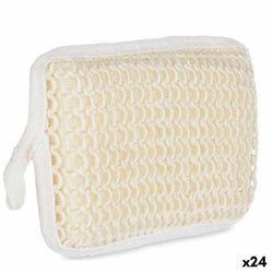 Éponge Corporelle Blanc Beige 11 x 16,5 x 3 cm (24 Unités) Beauté, Bain et hygiène personnelle Berilo   