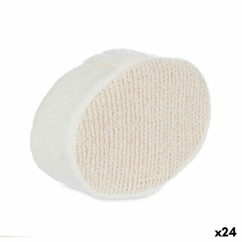 Éponge Corporelle Blanc Beige 15 x 5 x 10 cm (24 Unités) Beauté, Bain et hygiène personnelle Berilo   