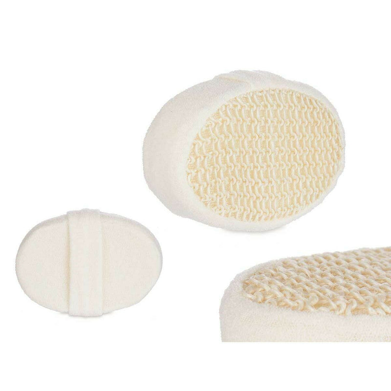 Éponge Corporelle Blanc Beige 11 x 15 x 5 cm (24 Unités) Beauté, Bain et hygiène personnelle Berilo   