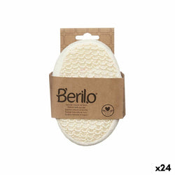 Éponge Corporelle Blanc Beige 11 x 15 x 5 cm (24 Unités) Beauté, Bain et hygiène personnelle Berilo   