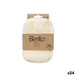 Gant de toilette Blanc Beige (24 Unités) Beauté, Bain et hygiène personnelle Berilo   