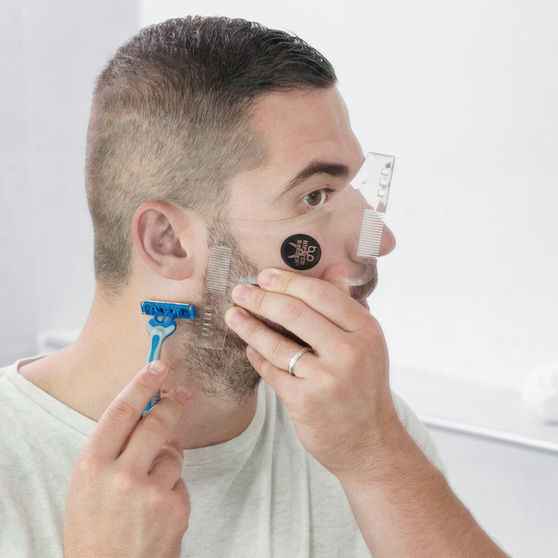 Moule pour Rasage de Barbe Hipster Barber InnovaGoods Beauté, Rasage et épilation InnovaGoods   