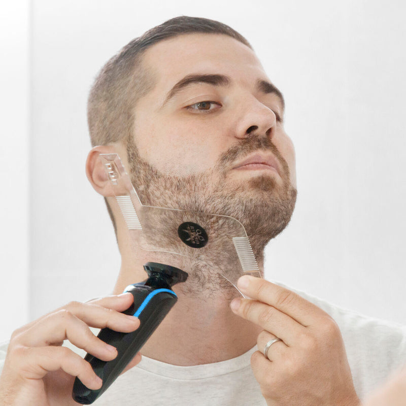 Moule pour Rasage de Barbe Hipster Barber InnovaGoods Beauté, Rasage et épilation InnovaGoods   