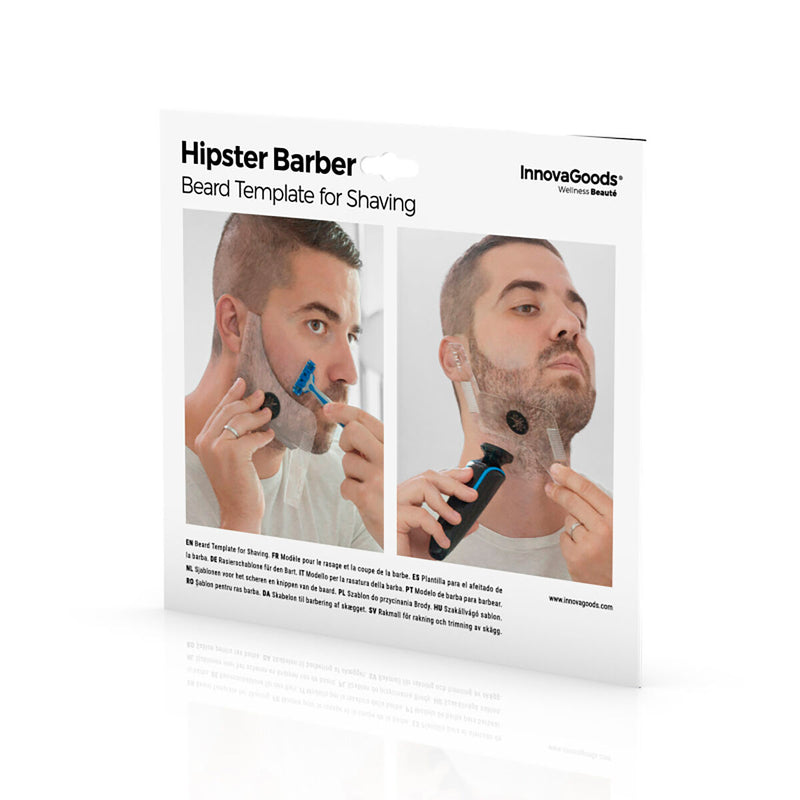 Moule pour Rasage de Barbe Hipster Barber InnovaGoods Beauté, Rasage et épilation InnovaGoods   