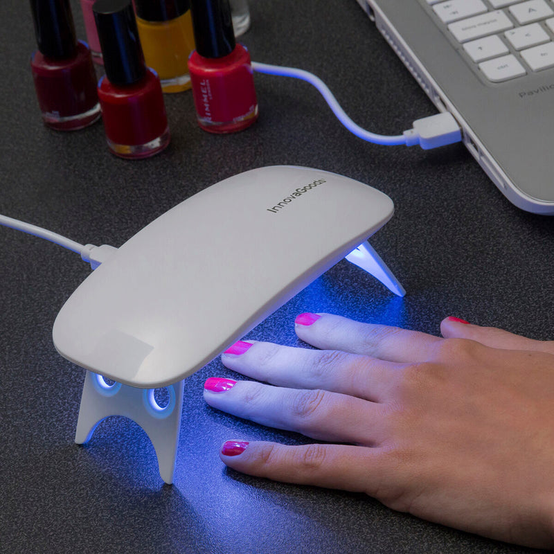 Lampe LED UV pour Ongles Mini InnovaGoods Beauté, Manucure et pédicure InnovaGoods   