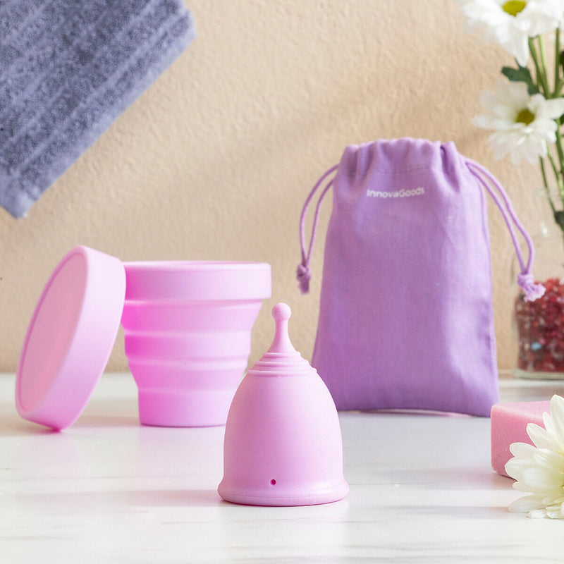 Coupe Menstruelle avec Accessoires Kuppy InnovaGoods Santé et toilette intime, Hygiène intime InnovaGoods   