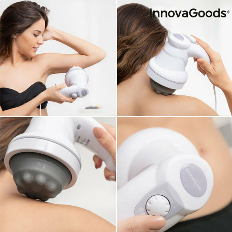 Masseur Électrique Anti-Cellulite 5 en 1 InnovaGoods ANTI-CELLULITE 28 W Blanc (Reconditionné A) Santé et toilette intime, Bien-être InnovaGoods   